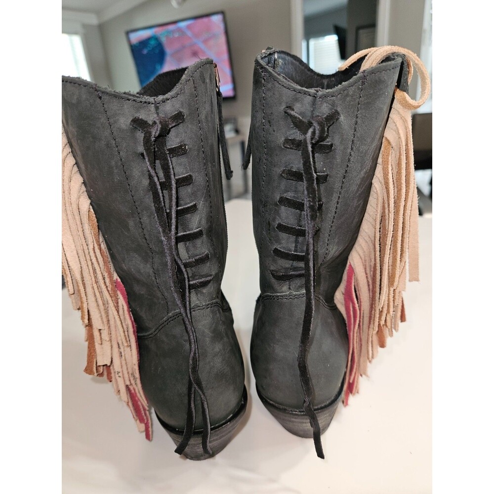Dingo Fringe Boots - Picture 7 of 11